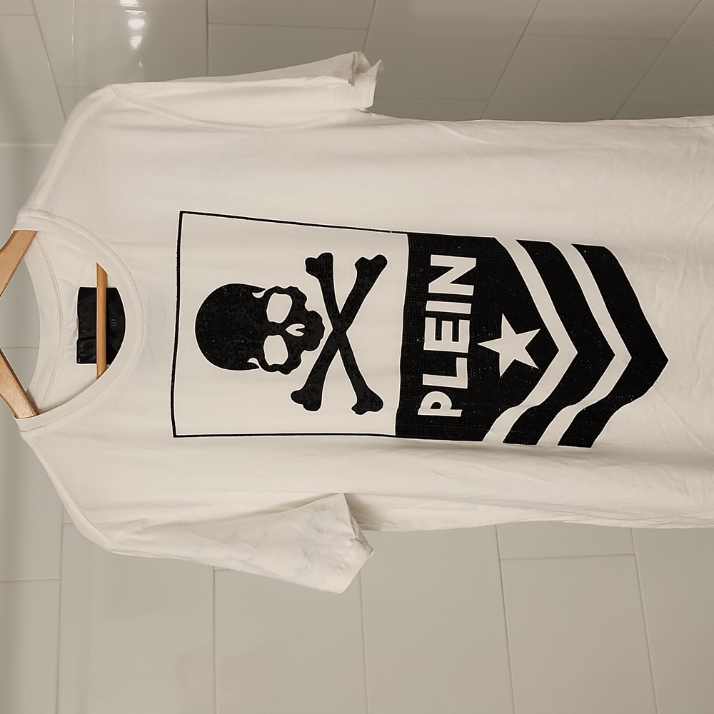 Phillipp Plein T-Shirt (White, L)
